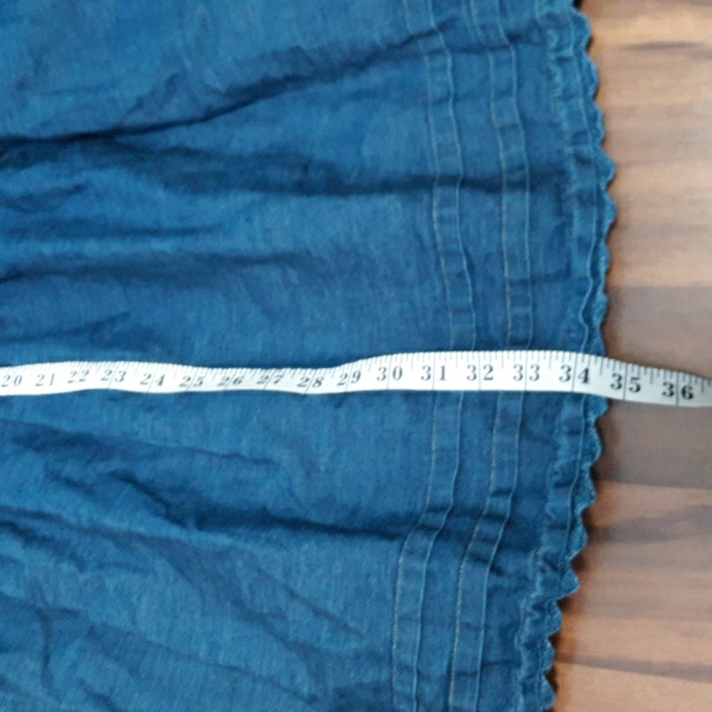 Liz Wear Vintage Denim Skirt - Picture 6 of 9